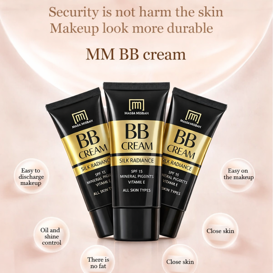 MASARRAT MISBAH MM BB Cream Silk Radiance | 5-in-1 Tinted Moisturizer with SPF 15