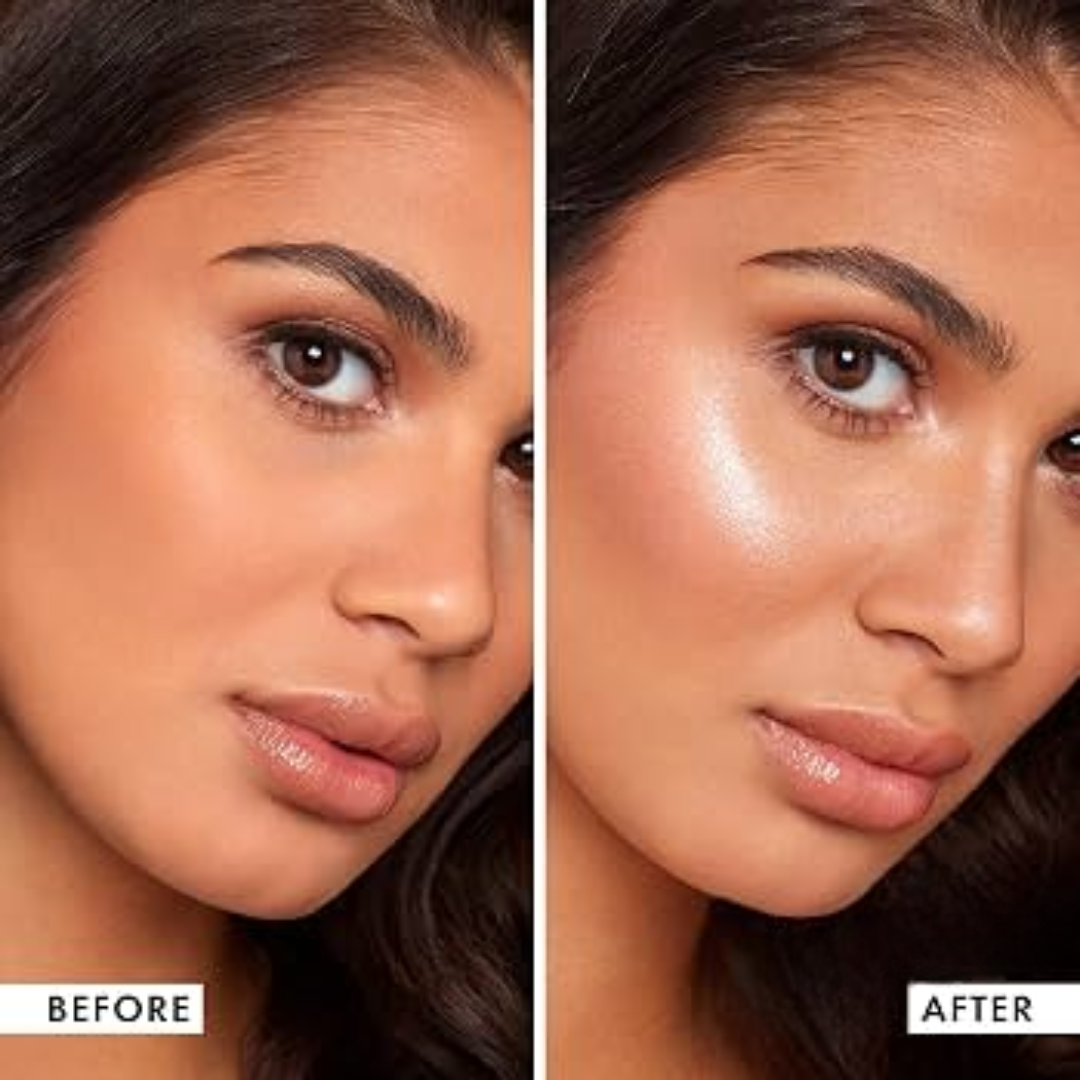Vaseline Cocoa Shimmer Jelly Stick – Glow Up Body Luminizer – Dewy Glow, Deep Moisture – Swipe, Hydrate & Glow – For Dry Elbows, Knees, Collarbones & More – Portable, Mess-Free Stick