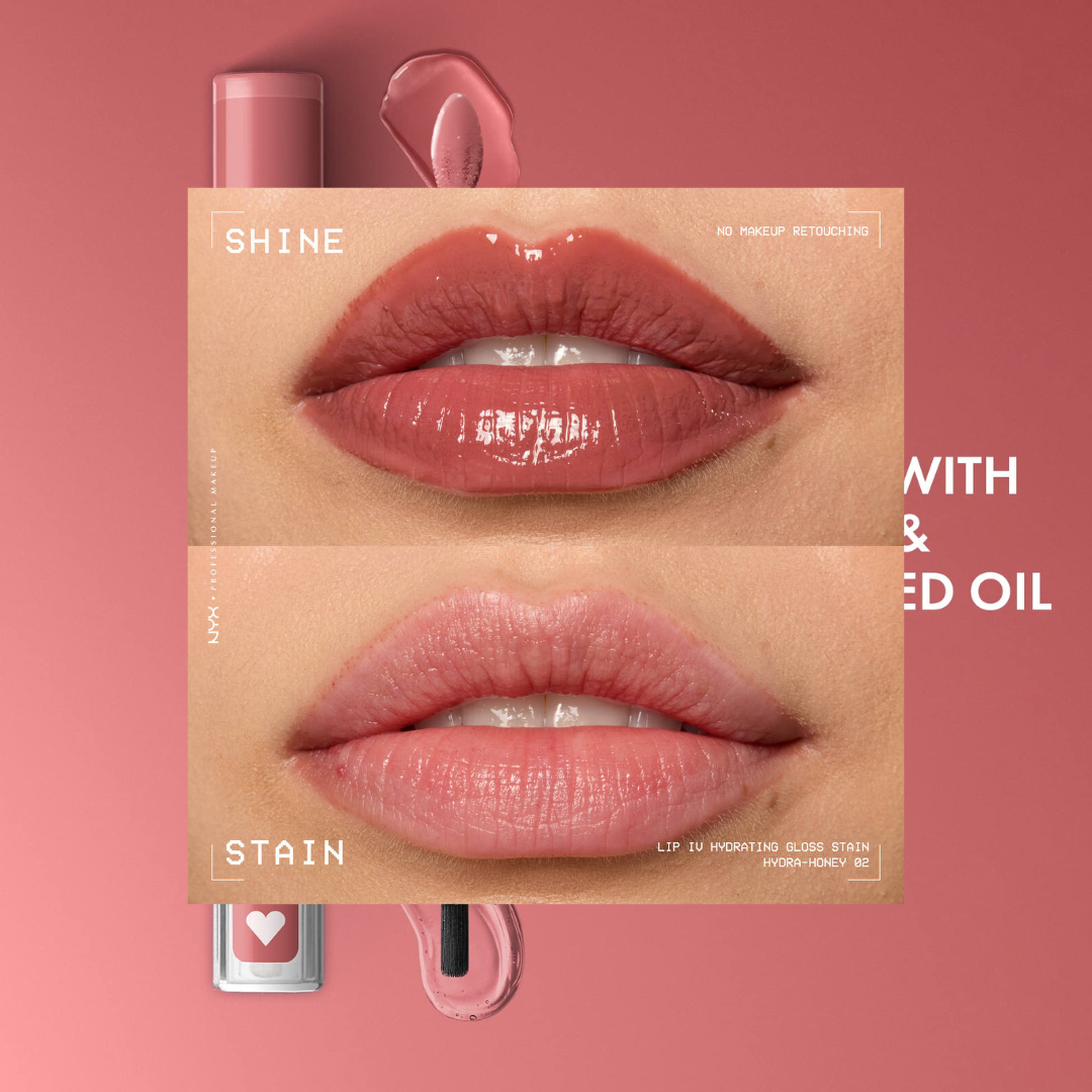 NYX Professional 2-in-1 Matte + Gloss lipstick | 16H Loud Shine , Zero Transfer lip color | Pack of 3