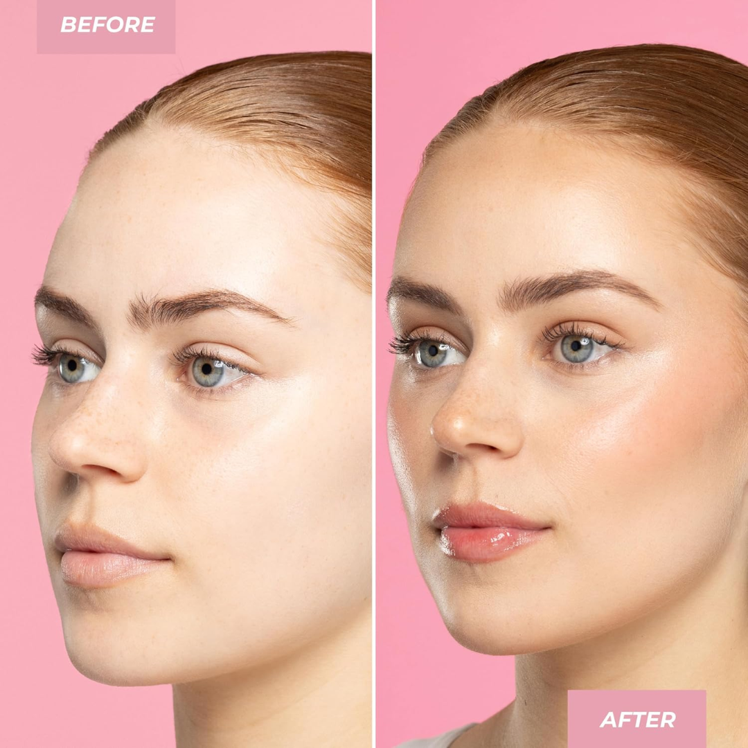 Renee lumi Glow Duo | Glowing moisturizer + Glowing Compact powder | long lasting & waterproof Dewy finish makeup base