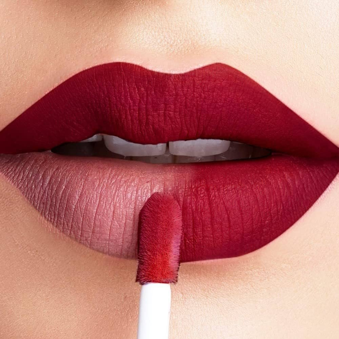 SL Basics Matte For You Liquid Matte Lipsticks | 16HR Wear, Transfer Proof & Vitamin E Enriched (Pack of 4)
