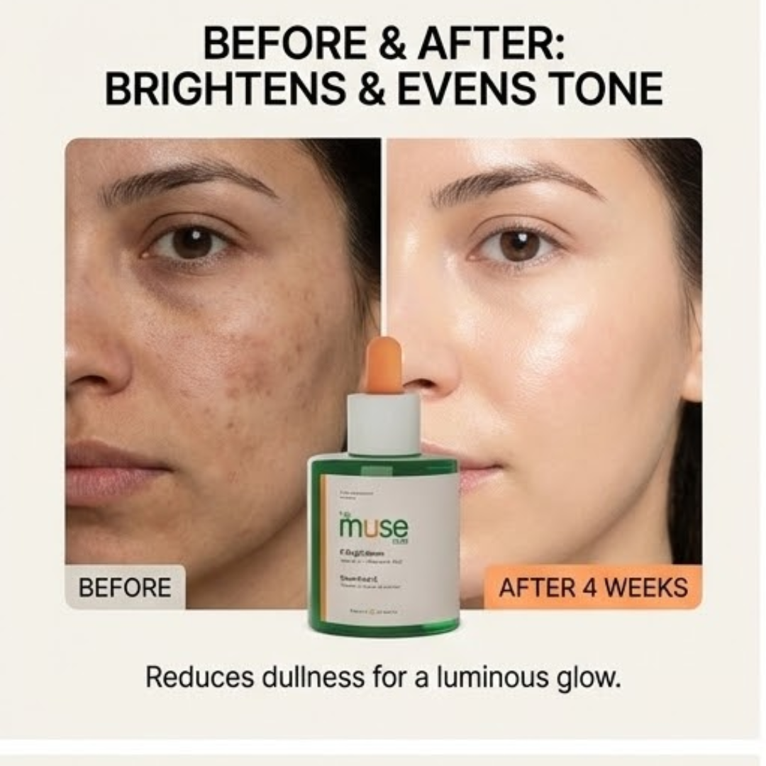 The Muse Labs C-Bright Serum | Brighter, Smoother & Even-Toned Skin in Just 3 Days