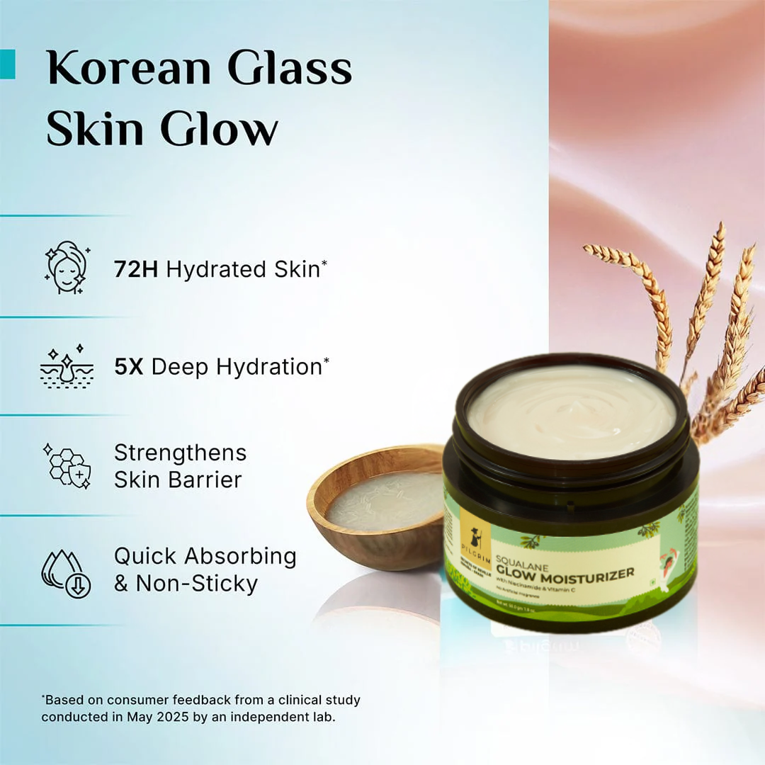 Glow & Hydrated moisturizer  (Use as skin prep before makeup - give dewy & flawless makeup base)