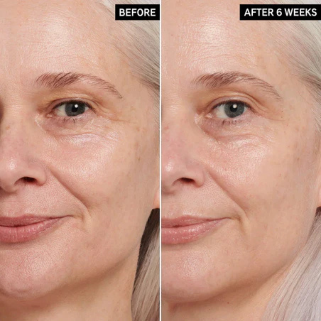 Magec Collagen Fullerene Neck Cream | Tightening & Anti-Wrinkle Formula with Collagen, Fullerene & Niacinamide | Reduces Neck Lines, Firms & Hydrates