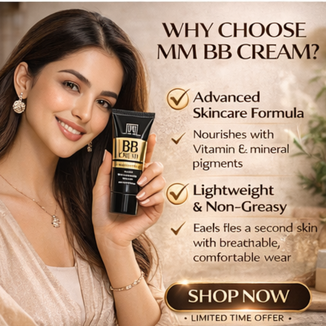 MASARRAT MISBAH MM BB Cream Silk Radiance | 5-in-1 Tinted Moisturizer with SPF 15