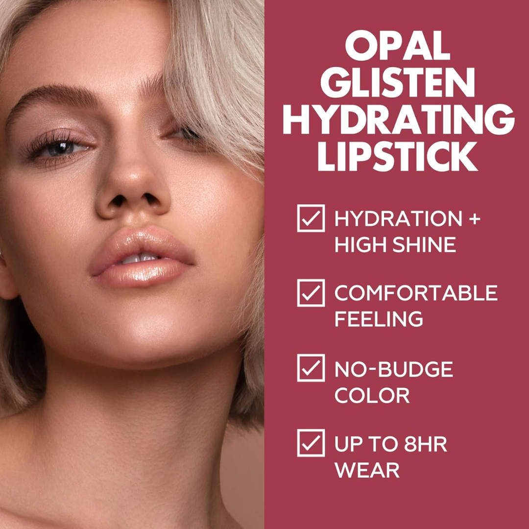 FOCALLURE Sparkle Lipstick Pack of 3 | Multi-Purpose Lipstick, Eyeshadow & Highlighter with Hydrating Shimmer Finish