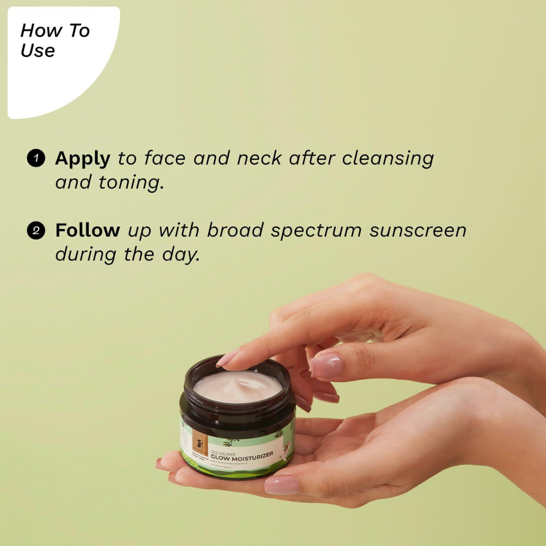 Glow & Hydrated moisturizer  (Use as skin prep before makeup - give dewy & flawless makeup base)