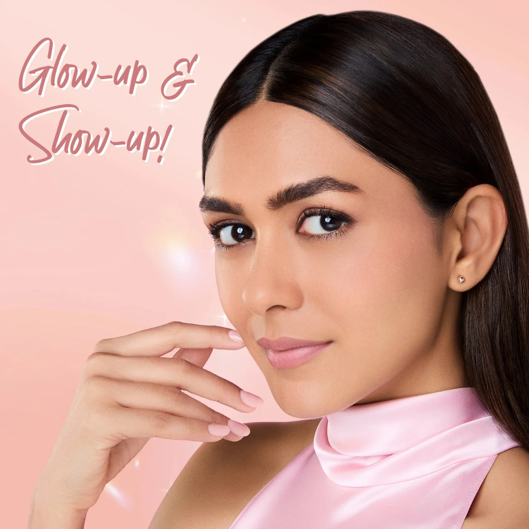 Renee lumi Glow Duo | Glowing moisturizer + Glowing Compact powder | long lasting & waterproof Dewy finish makeup base