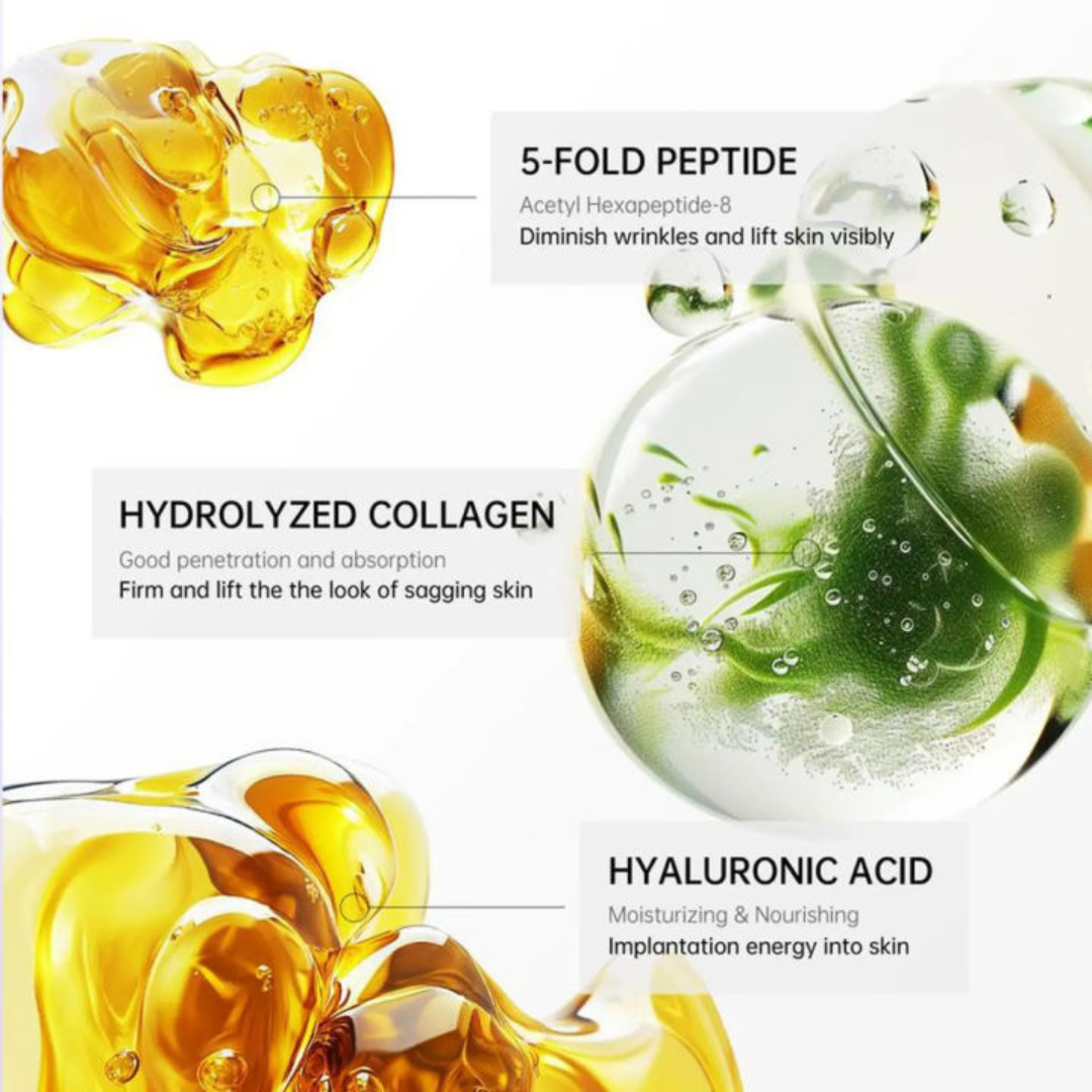 Magec Collagen Fullerene Neck Cream | Tightening & Anti-Wrinkle Formula with Collagen, Fullerene & Niacinamide | Reduces Neck Lines, Firms & Hydrates