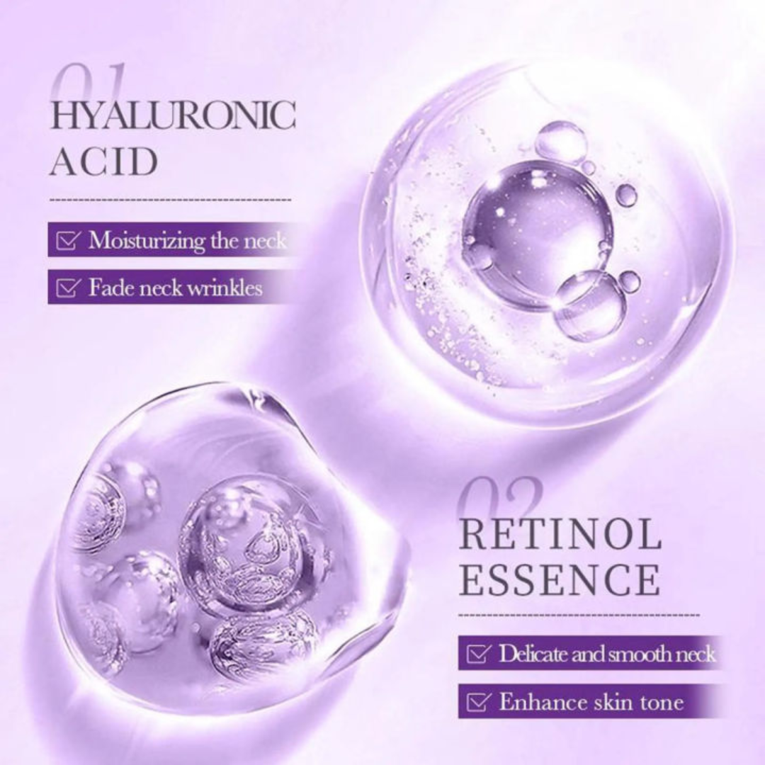 Magec Collagen Fullerene Neck Cream | Tightening & Anti-Wrinkle Formula with Collagen, Fullerene & Niacinamide | Reduces Neck Lines, Firms & Hydrates