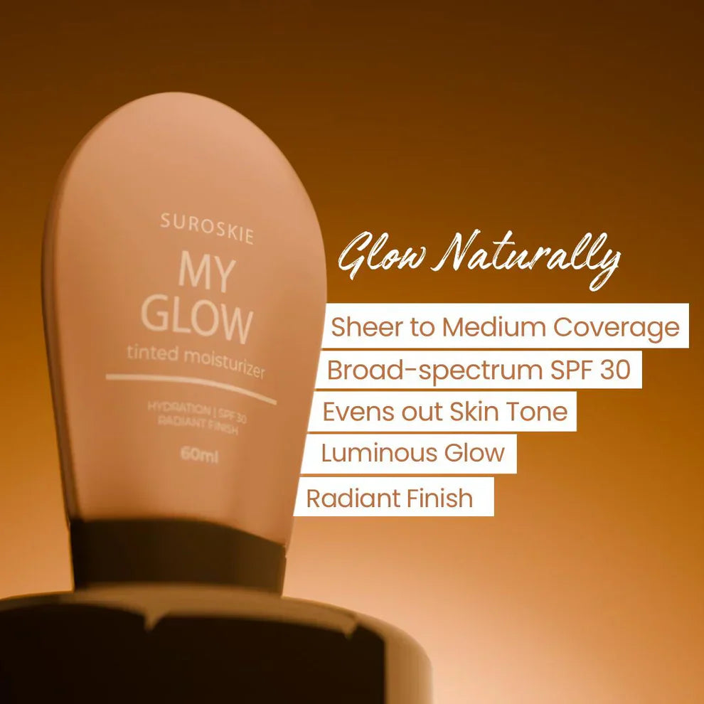 My Glow All-in-one Tinted Sunscreen (Moisturizer, foundation & sunscreen)