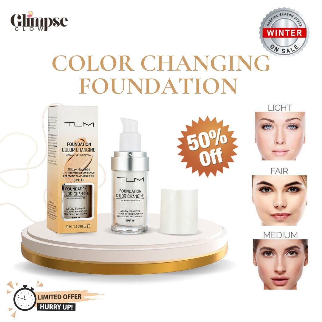 Color Changing Foundation